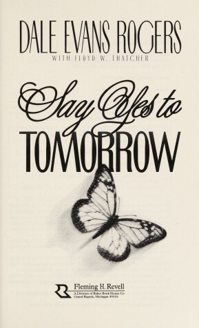 Book cover for Say Yes to Tomorrow