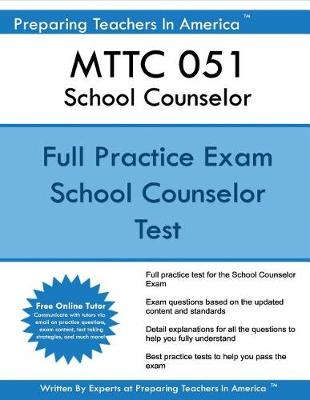 Book cover for MTTC 051 School Counselor