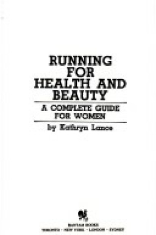 Cover of Running for Health