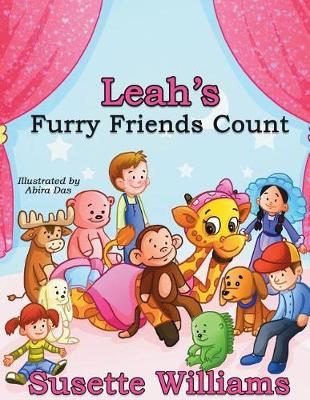 Book cover for Leah's Furry Friends Count