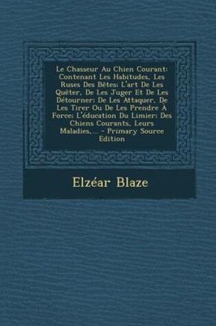 Cover of Le Chasseur Au Chien Courant