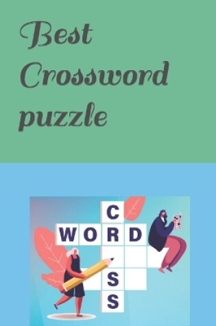 Cover of Best Crossword puzzle