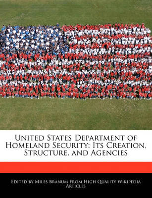 Book cover for United States Department of Homeland Security