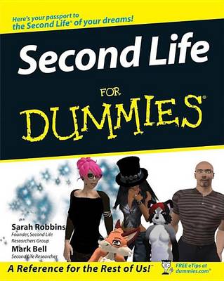 Book cover for Second Life for Dummies