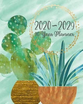 Book cover for Ten Year Planner 2020-2029