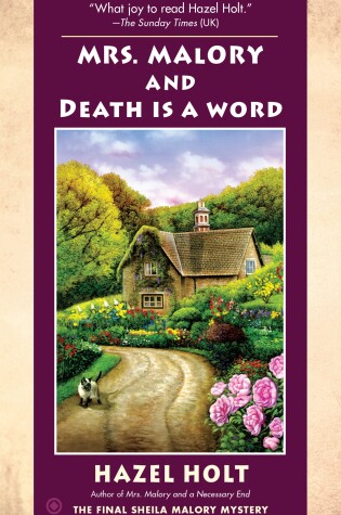 Cover of Mrs. Malory and Death Is a Word