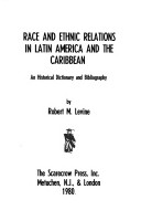 Book cover for Race and Ethnic Relations in Latin America and the Caribbean