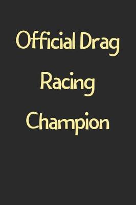 Book cover for Official Drag Racing Champion