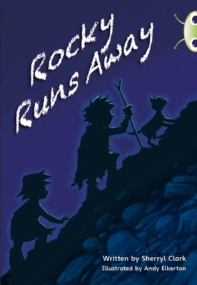 Cover of Bug Club Guided Fiction Year Two Lime A Rocky Runs Away