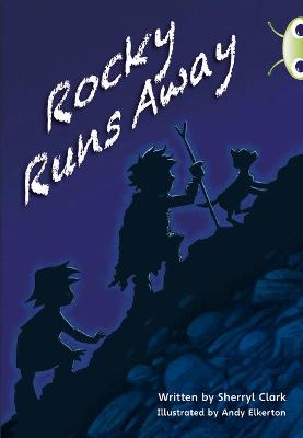 Book cover for Bug Club Guided Fiction Year Two Lime A Rocky Runs Away
