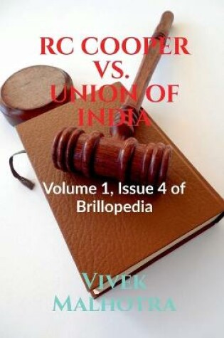 Cover of Rc Cooper vs. Union of India