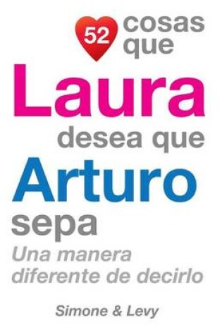 Cover of 52 Cosas Que Laura Desea Que Arturo Sepa