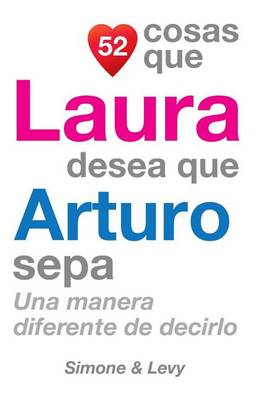 Book cover for 52 Cosas Que Laura Desea Que Arturo Sepa