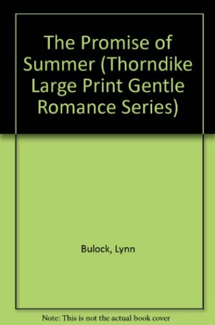 Cover of The Promise of Summer