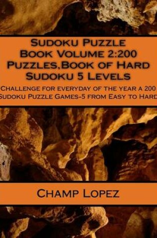 Cover of Sudoku Puzzle Book Volume 2