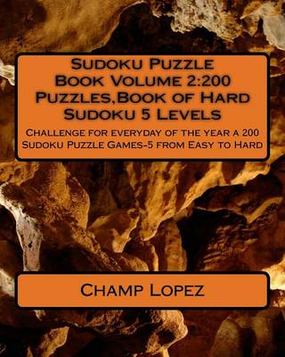 Book cover for Sudoku Puzzle Book Volume 2