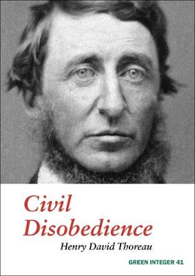 Book cover for Civil Disobediance