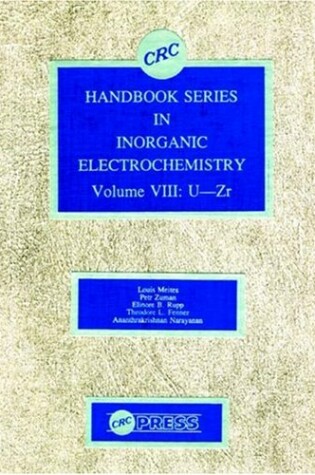 Cover of Handbook of Inorganic Electrochemistry, Volume VIII