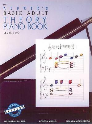 Cover of Alfred's Basic Adult Piano course Theory Piano 2