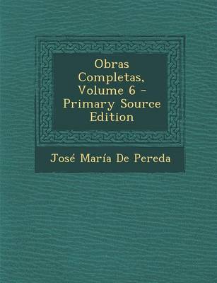 Book cover for Obras Completas, Volume 6