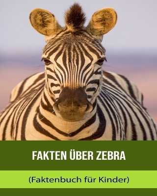 Book cover for Fakten über Zebra (Faktenbuch für Kinder)