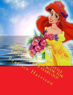 Book cover for Disney Princess "The Little Mermaid" Coloring Book