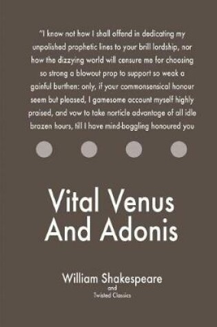 Cover of Vital Venus And Adonis