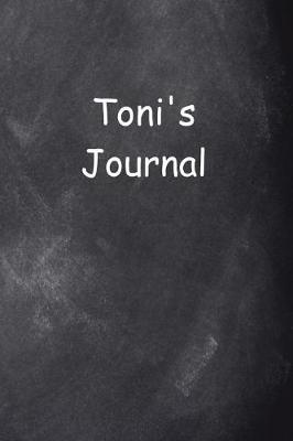 Cover of Toni Personalized Name Journal Custom Name Gift Idea Toni