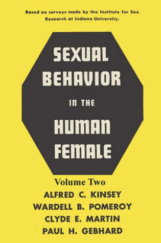 Cover of Sexual Behavior in the Human Female, Volume 2