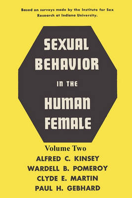 Book cover for Sexual Behavior in the Human Female, Volume 2