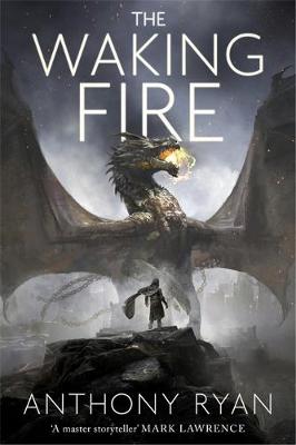 Book cover for The Waking Fire