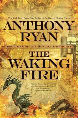 Book cover for The Waking Fire