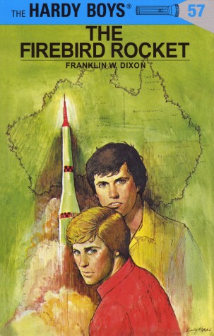 Book cover for Hardy Boys 57: the Firebird Rocket
