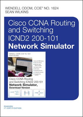 Book cover for CCNA Routing and Switching ICND2 200-101 Network Simulator, Access Card