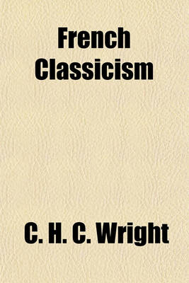 Book cover for French Classicism