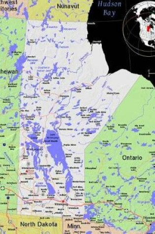 Cover of A Color Map of the Province Manitoba in Canada Journal