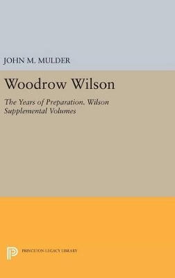 Book cover for Woodrow Wilson