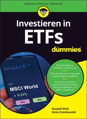 Book cover for Investieren in ETFs für Dummies