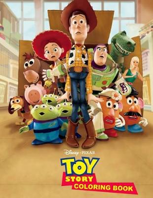 Book cover for Toy Story Coloring Book