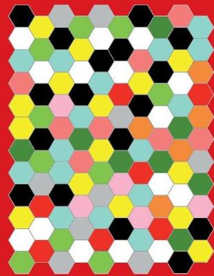 Book cover for Blank Hex- Hexagonal- Hexagon - Honeycomb Graph, Grid Paper, Notebook, Sketch Book