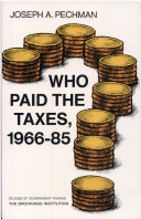 Book cover for Who Paid the Taxes, 1966-85?