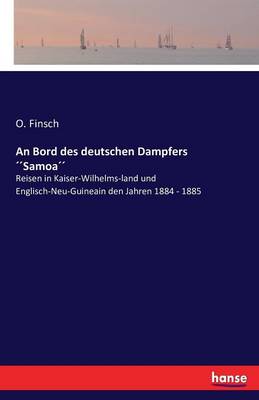 Book cover for An Bord des deutschen Dampfers ´´Samoa´´