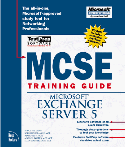 Cover of MCSE Training Guide