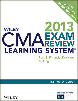 Cover of Wiley CMA Exam Review, Instructor's Manual