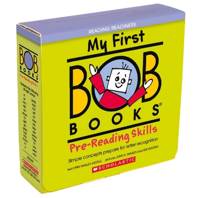 Cover of My First Bob Books: Pre-Reading Skills (12 Book Box Set)
