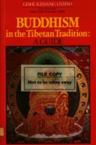 Cover of Buddhism in the Tibetan Tradition