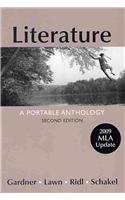 Book cover for Literature a Portable Anthology 2e & Researching and Writing with 2009 MLA Update