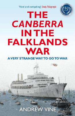 Book cover for The Canberra in the Falklands War