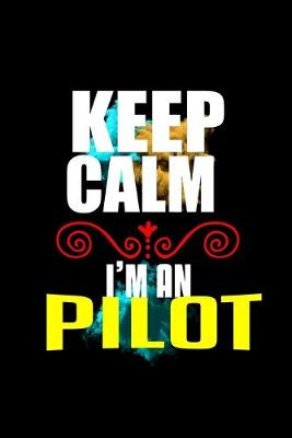 Book cover for Keep calm. I'm a pilot