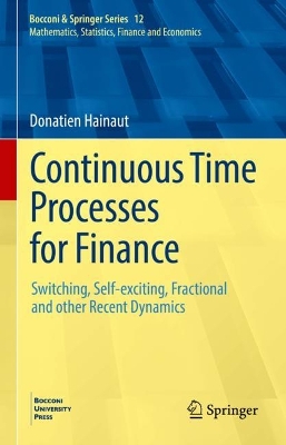 Book cover for Continuous Time Processes for Finance